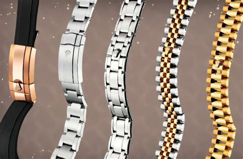 straps for rolex clasp|Rolex strap types.